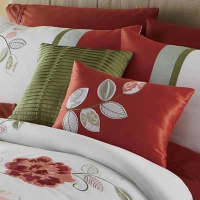 coral garden 2 piece pillow set