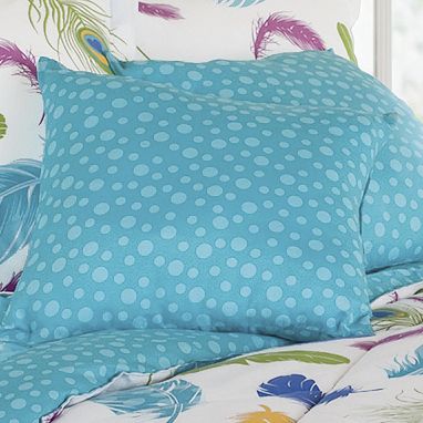 feathers decorative pillow
