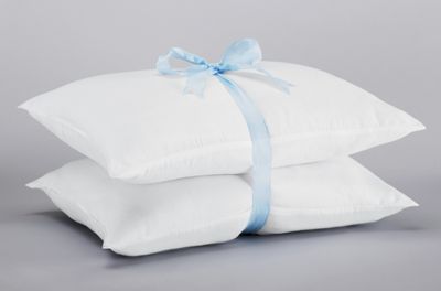 set of 2 memory loft curve pillows from innergy by therapedic