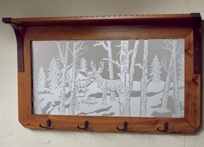 Wildlife Reflections Mirror Rack