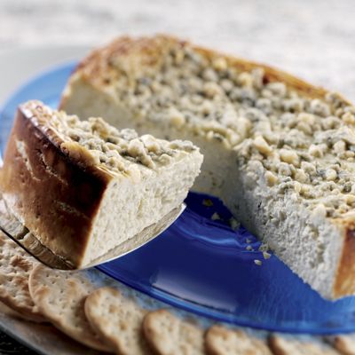 Wisconsin Blue Cheese Cheesecake