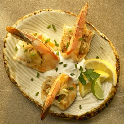 Butterflied Shrimp With Wisconsin Smoked Gouda