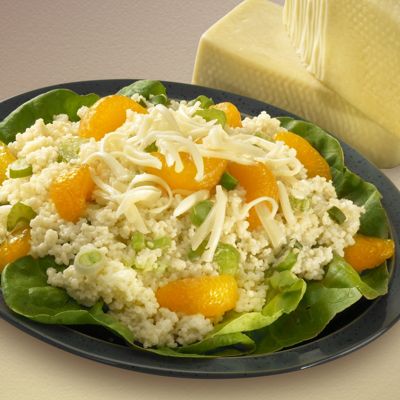 Couscous and Mandarin Orange Salad with Wisconsin Havarti Cheese