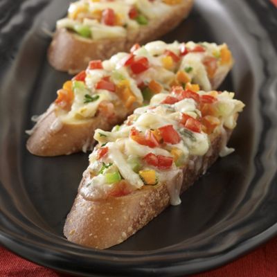 Crabby Pico De Gallo Bruschetta