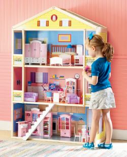 Doll Townhouse and Furniture
