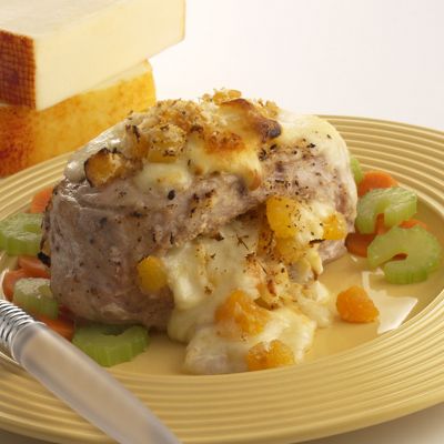 German Stuffed Pork Chops