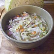 Jills Ham and Cabbage Soup Recipe