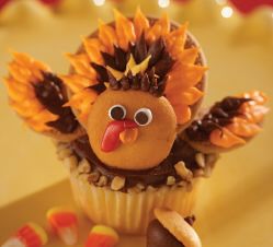Turkey Cupcake