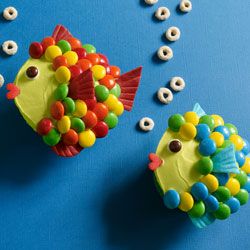 Rainbow Trout Cupcake