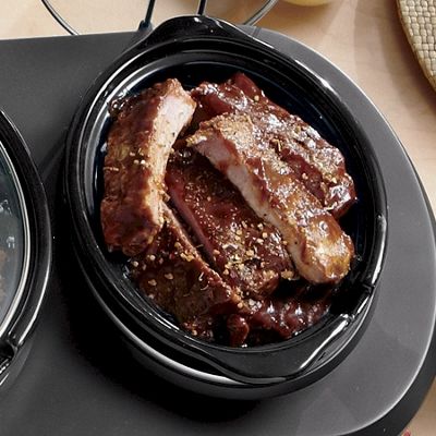 Slow Cooker BBQ Ribs