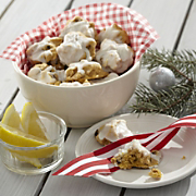 Lemon Frosted Pumpkin Spice Cookies