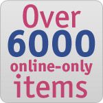 Over 1000 More Online Items