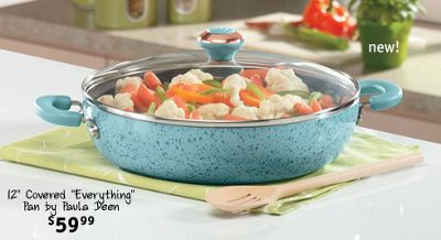12 Inch Covered Everything Pan by Paula Deen