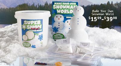 Make Your Own Snowman World