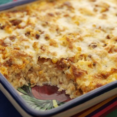 Mexican Rice With Salsa And Wisconsin Cheeses (Arroz Con Salsa Y Quesos De Wisconsin)