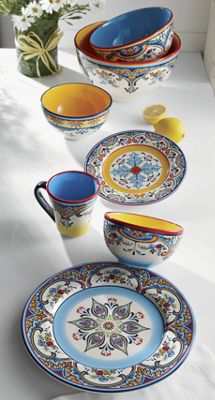 Zanzibar Dinner Plate Salad Plates Bowls Mugs And Serving Bowls