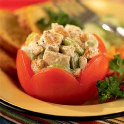 Chicken Stuffed Tomato Recipe