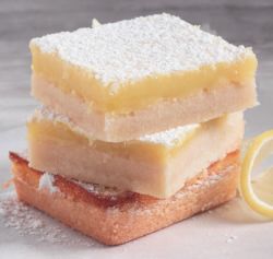 Lemon Butter Snowbars Recipe