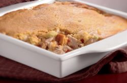Cajun Chicken Casserole with Cornbread Crust Recipe