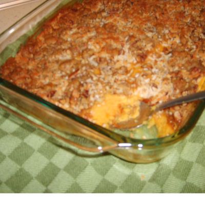 Ginas Sweet Potato Casserole Recipe