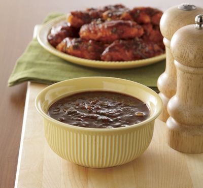 Wing Sauce Recipe with Pepper and Onion Relish