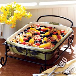 Fresh Fruit Cobbler