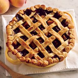 Peach Blueberry Pie