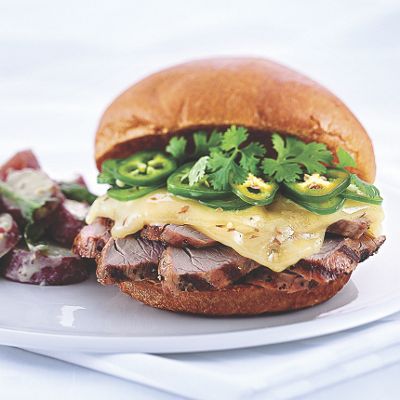 Pork Tenderloin Sandwich with Wisconsin Gouda