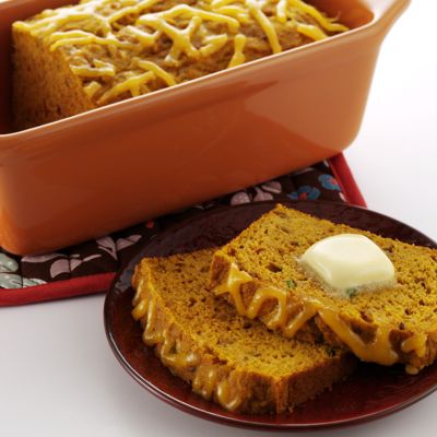 Indian-Spiced Pumpkin Bread With Wisconsin Colby