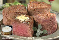 Filet Mignon with Mushroom Wine 