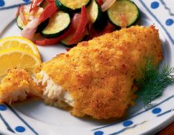 Lemon Breaded Cod Fillets