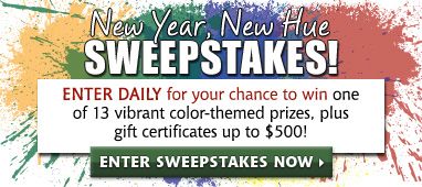 New Year New Hue Sweeepstakes