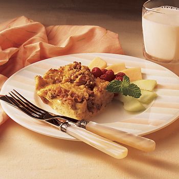 Savory Bread Pudding With Wisconsin Colby