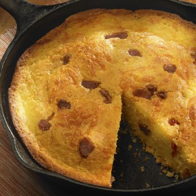 Wisconsin Cheddar and Hickory Smoked Bacon Cornbread