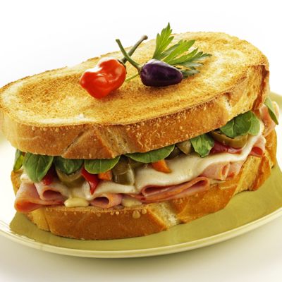 Super Spicy Italian Sandwich With Wisconsin Provolone