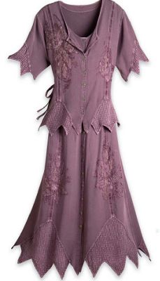 Violet Dreams 2 Piece Dress and Jacket Set