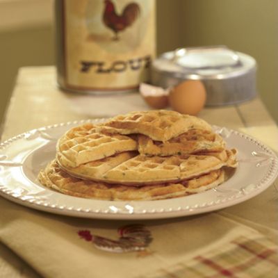 Donnas Fresh Herbed Waffles