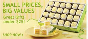 Lemon Petits Fours Gift Assortment