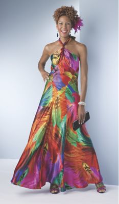 Plus-Size Maxi Dress
