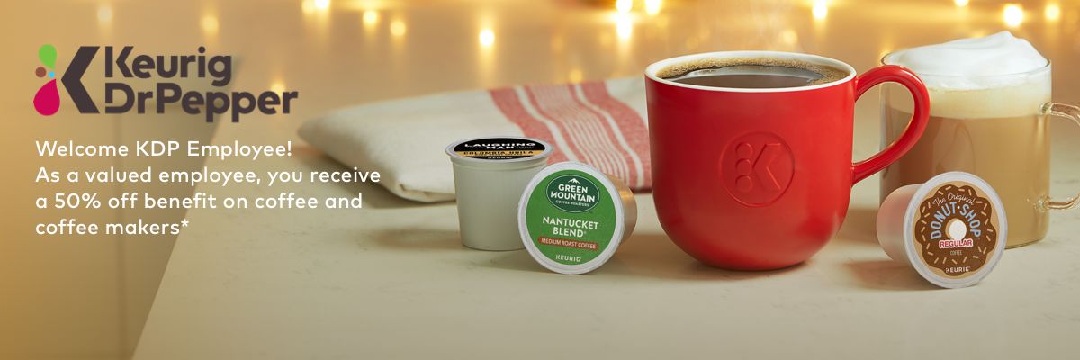 Discover our coffee makers and K Cup pods Keurig