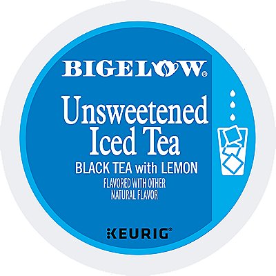 Bigelow Black Tea With Lemon Unsweetened Iced Tea K-Cup® Pods 22 Ct - Kosher Single Serve Pods