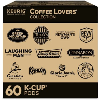 Keurig Coffee Lovers' Collection Variety Pack K-Cup® Box 60 Ct - Kosher Single Serve Pods