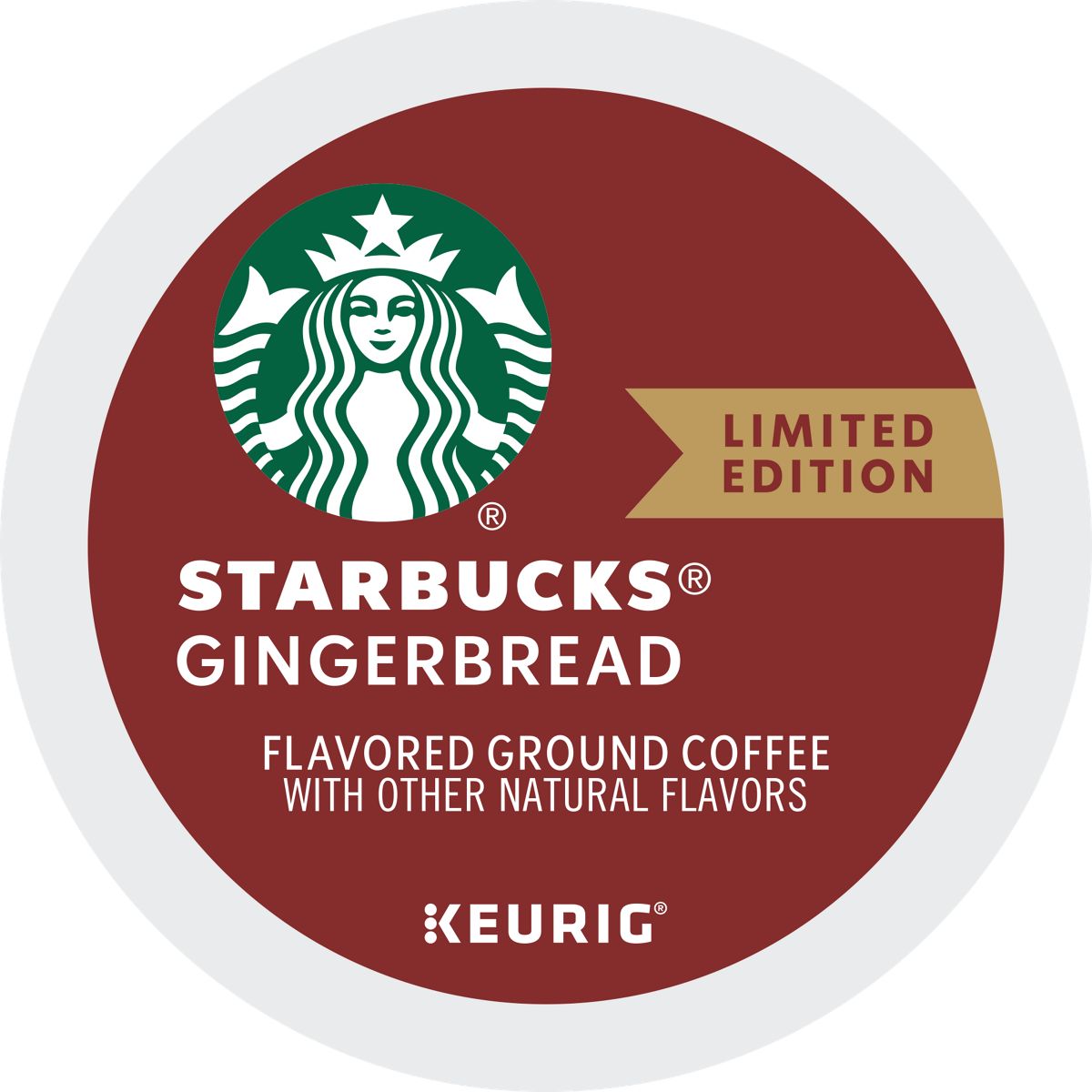 Starbucks Gingerbread Coffee K-Cup® Box 22 Ct