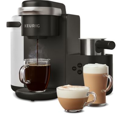 the keurig revolution! single serve latte & cappuccino maker.