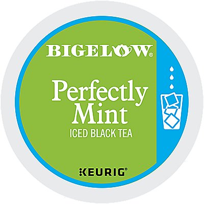 Bigelow Perfectly Mint Iced Black Tea K-Cup® Pods 22 Ct - Kosher Single Serve Pods