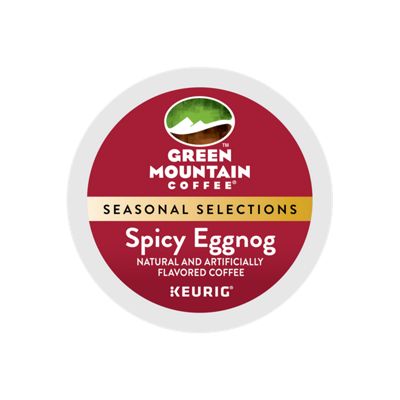 Green Mountain Coffee® | Spicy Eggnog Coffee | K-Cup | Keurig