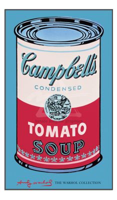 Warhol, Campbell's Soup Can 1965