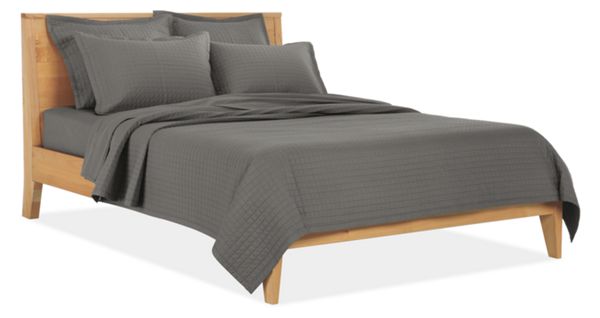 Percale Quilted Coverlet & Shams