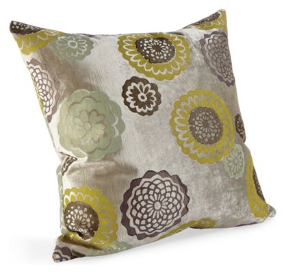 Galbraith & Paul Zinnia 22sq Frost Pillow