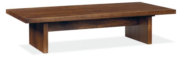 Corbett 60x30 13h Cocktail Table in Walnut